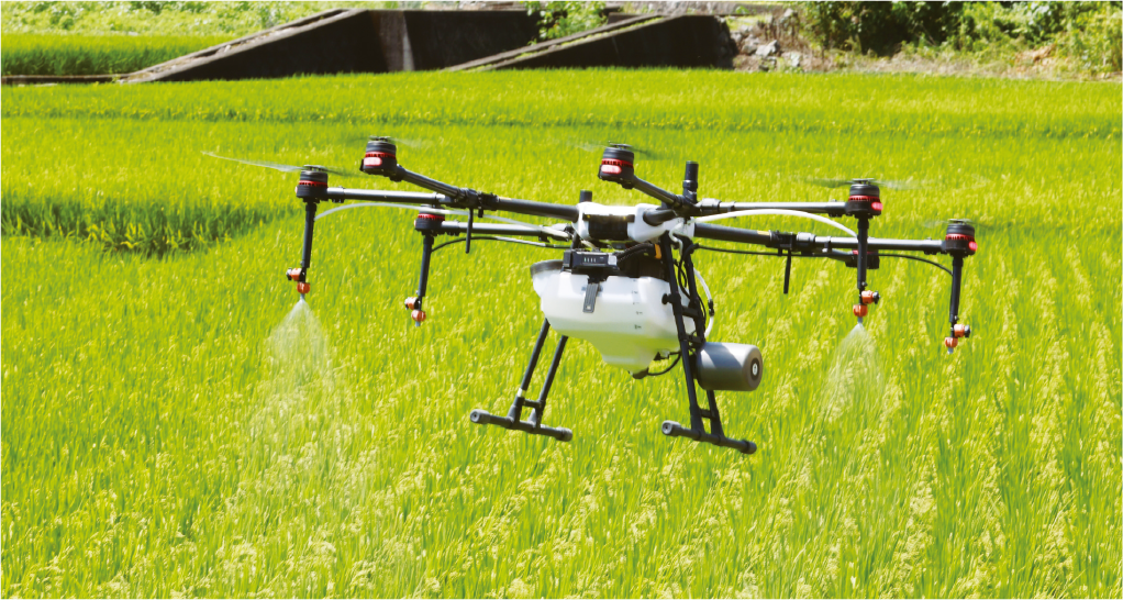 ドローン散布作業（drone05）